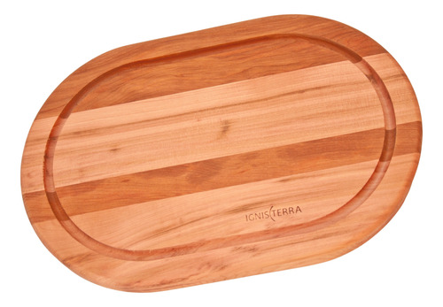 Tabla Plato Ovalada | Madera Nativa Lenga