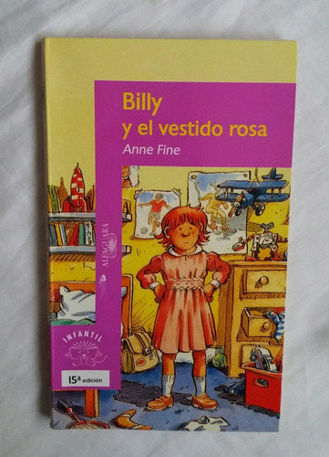 Billy Y El Vestido Rosa Anne Fine Libro Original