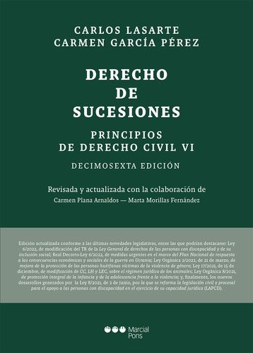 Libro Principios De Derecho Civil. Tomo Vi. Derecho De Suce