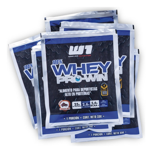 Sachet Proteína Whey Pro Win 33 Grs. Winkler Nutrition