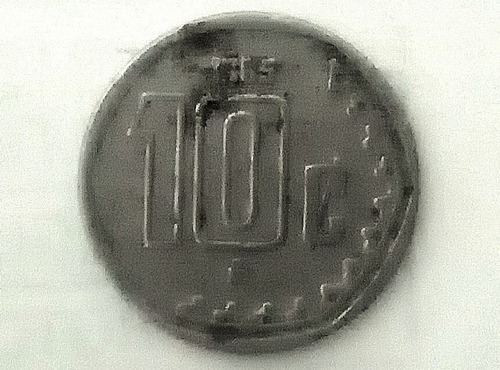 Moneda Coleccionable 10 Centavos Mexicanos De 1955