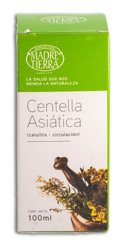 Tintura De Centella Asiática Madre Tierra 100ml