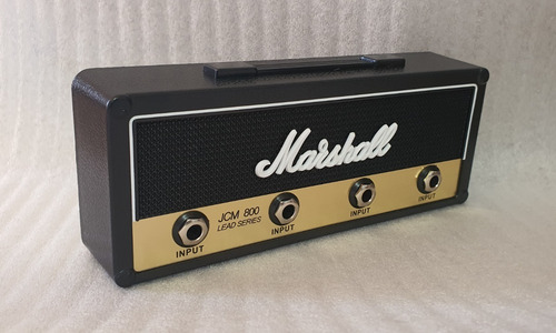 Imagen 4 de 6 de Porta Llaves Tipo Amplificador Llavero 4 Plugs Guitarra