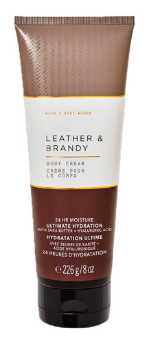 Leather & Brandy Crema Para Caballero Bath & Body Works
