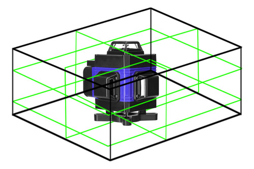 Herramienta Multifuncional 4d, 16 Líneas, Láser, 3°, Autoniv