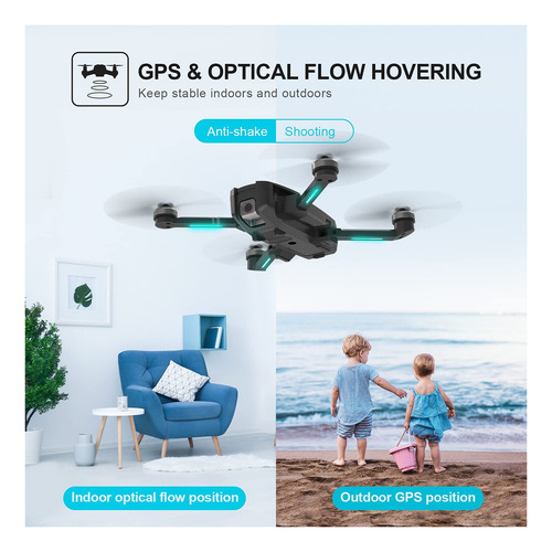 Holy Stone Hs720 Drone Gps Plegable Con Cámara 4k Uhd Para A