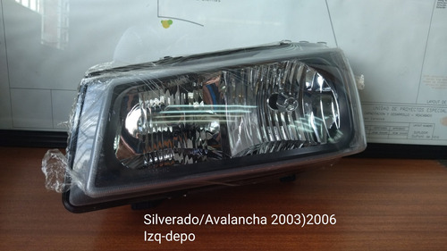 Faro Izquierdo Silverado Avalancha 2003/2006 Depo