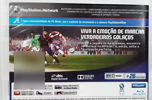 Jogos de Ps3 Barato Mídia Física Original ( Metal Gear Rising , Fifa 14 ,  Pes 12 , Gran Turismo 5) - Escorrega o Preço