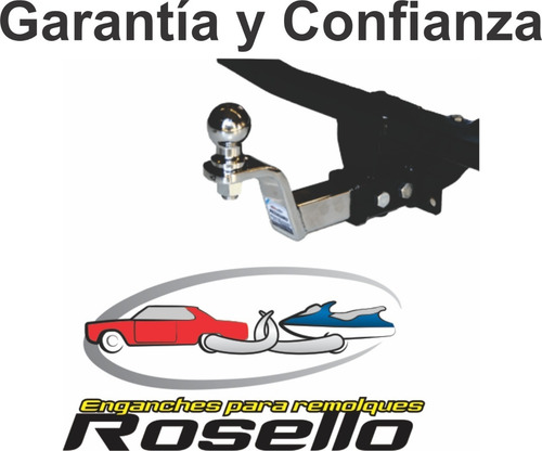 Enganche Para F100 Super Reforzado 7500kg Pick Ups Rosello