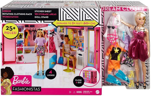 Barbie Fashionistas Ultimate Closet O Armario Y Accesorios