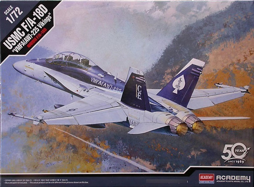 Usmc F/a-18d Hornet Us Marines - Escala 1/72 Academy 12422