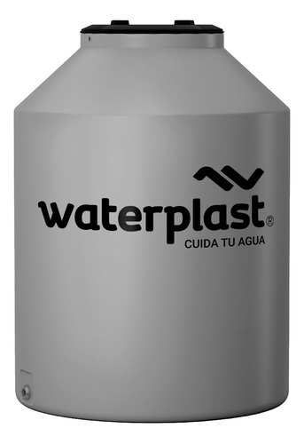 Tanque De Agua Waterplast Tricapa Vertical Gris 850lts
