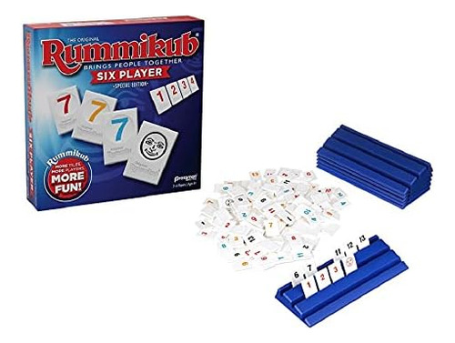 Rummikub Six Player Edition El Clásico Juego De Fichas Rummy