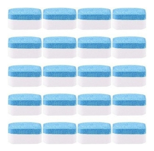 20 Pastillas Efervescentes Limpias Para Lavadora