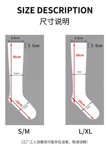 De Calcetines De Compresión Para Varices 30-40 Mmhg 6 Pares