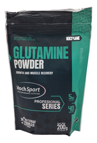 Glutamina Powder X 200gs - Hoch Sport 