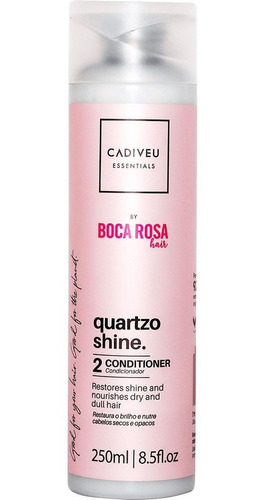 Condicionador Cadiveu Quartzo Shine By Boca Rosa Hair 250ml