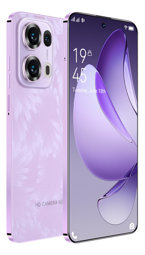 Dual Sim Reno13 Pro 2025 Más Vendido Teléfono 5g Es Súper Barato Celular 6.83 Pulgadas Pantalla Android 14 Smartphone 16gb Ram 512g Rom Desbloquea Lila