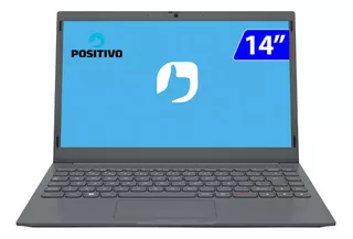 Notebook Positivo Motion 3002635 Cinza 14 , Intel Celeron N4020 Dual Core 4gb De Ram 240gb Ssd, Intel Uhd Graphics Linux