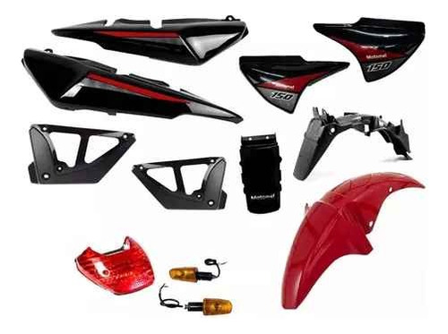 Kit De Plasticos + Giros + Optica Motomel Cg 150 S2 Original