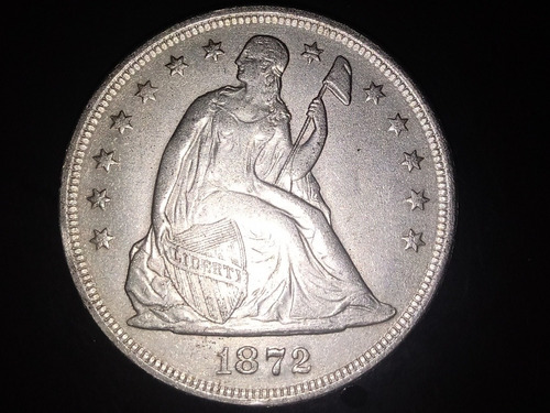 Moneda Liberty 1872