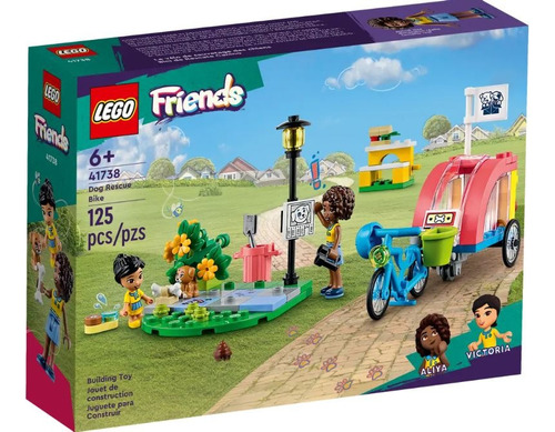 Lego Friends Bicicleta De Paseo Para Mascotas + Cachorro