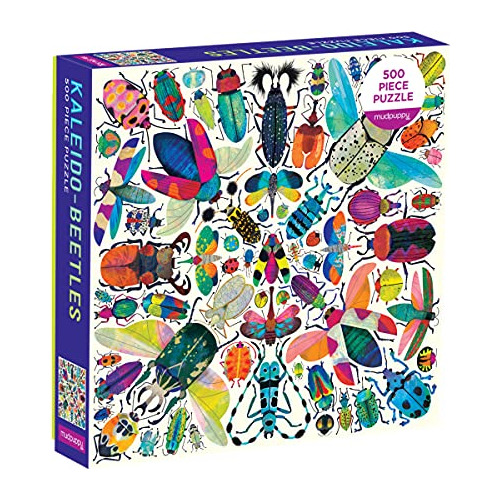 Mudpuppy Kaleido-beetles Puzzle, 500 Piezas, 20 X 20  2335a