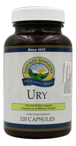 Natures Sunshine - Ury Salud Urinaria 470 Mg 120 Caps