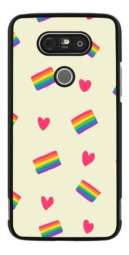 Funda Protector Para LG G5 G6 G7 Love Pride Amor Lgbt 07 N