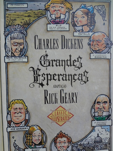 Hq Classics Illustrated Grandes Esperanças Nº 4 C. Dickens (Usado)