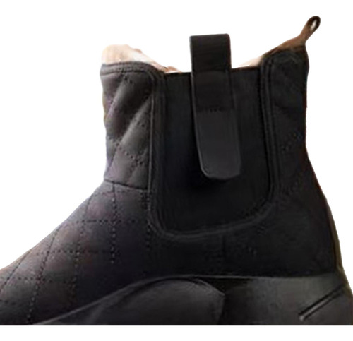 Botas De Nieve De Invierno Botines Aislamiento 37 Negro