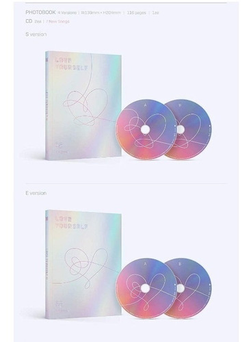 Bts Love Yourself Answer 2cd+photobook+mini Book+photocard