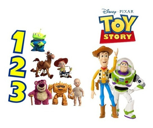 Coleção Blu Ray 3d Dvd Toy Story 1,2 & 3 - 8 Discos Dublado