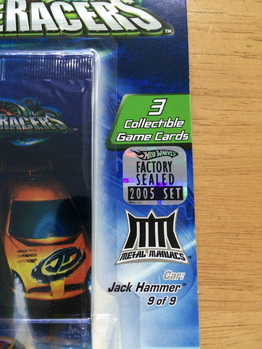 9 Hot Wheels Acceleracers Metal Maniac Factory Sealed 2005 .