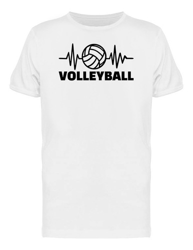 Playera Ritmo Cardíaco De Voleibol