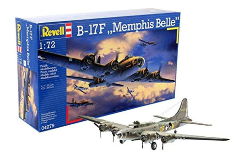 Maqueta Revelle De Avión Memphis Belle B-17f.