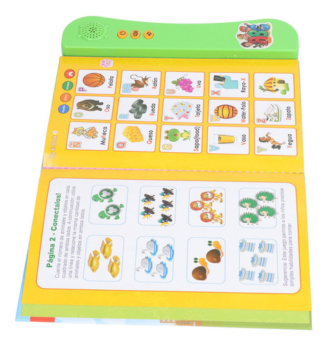 Libro De Sonidos Para Aprender Español, Lenguaje Electrónico