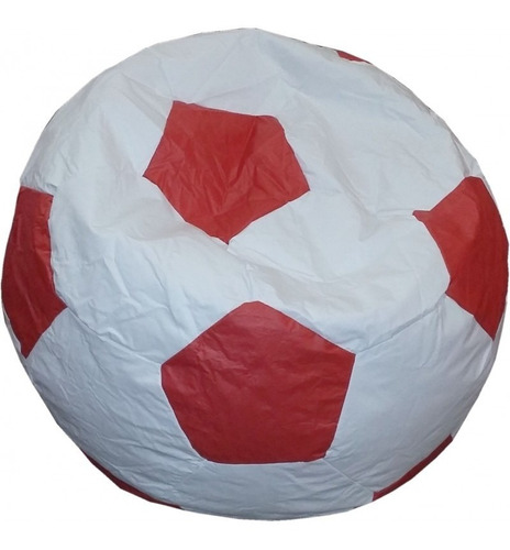 Puff Fiaca Modelo Pelota De Futbol Grande- Envio Gratis