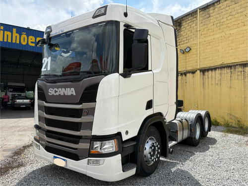 Scania R450 6x2 Ano 2021 Unico Dono Só No Baú