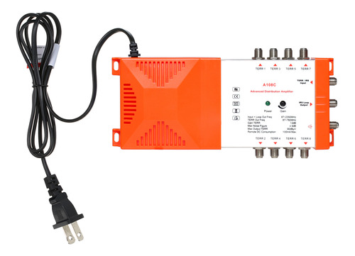 Amplificador De Distribución Profesional.vías.señal Tv Y