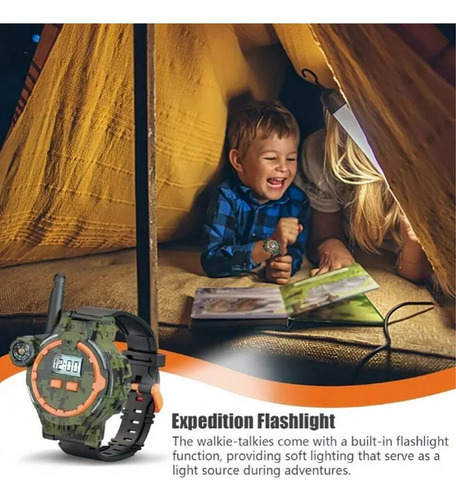 Rq Reloj De Pulsera Para Niños C Radios Walkie Talkies