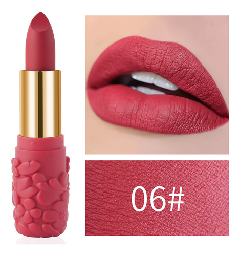 Lápiz Labial De 6 Colores Estilo Europeo Y Lápiz Labial De M
