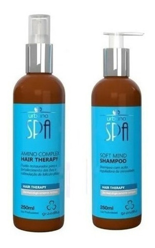 Grandha Kit Urbano Spa Shampoo Soft Mind E Amino Complex
