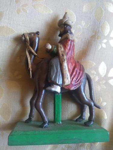 Imagen 1 de 3 de Antiguo Rey Mago Nacimiento Navidad Misterio Religioso