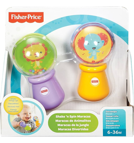  Fisher-price Infantil Maracas Divertidas - Mattel