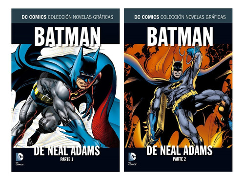 Novelas Gráficas Dc Especial Batman De Neal Adams 1 Y 2