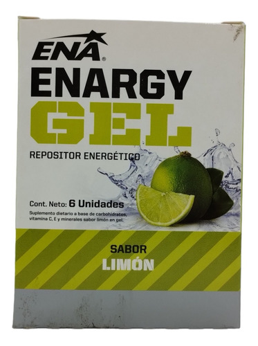 Energy Gel X 6 Unidades - Ena Sport - Repositor Energético 