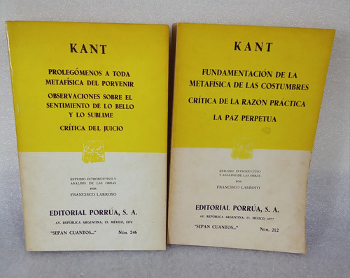 Libro: Fundamen.metafísica..prolegómenos A Toda Metaf.kant (Usado)