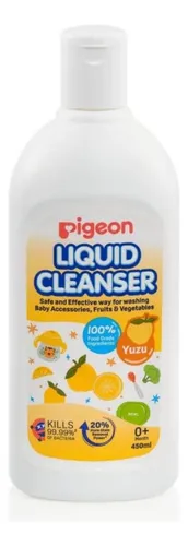 Limpiador De Mamaderas Pigeon Yuzu (citrus) 450ml