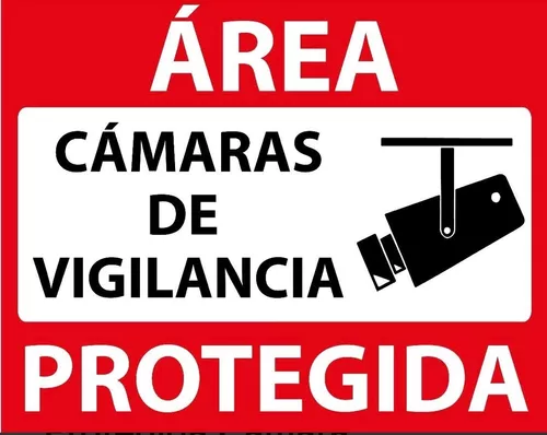 Cartel Pvc Pulsador Alarma 21Cm